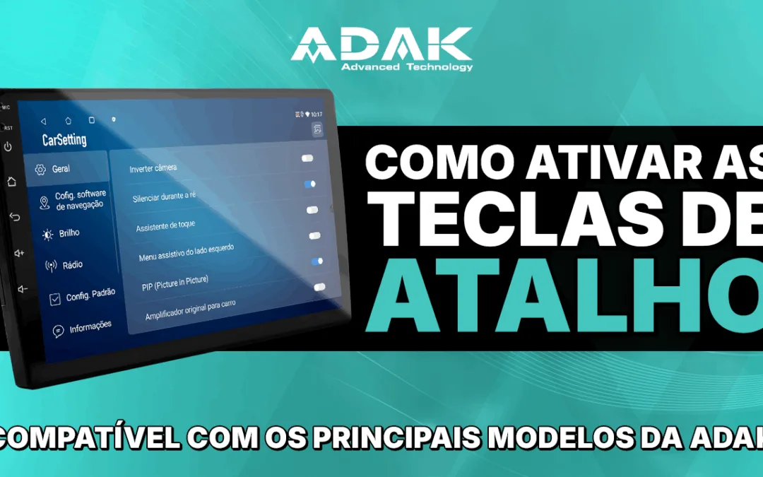 Personalizando as teclas de atalho