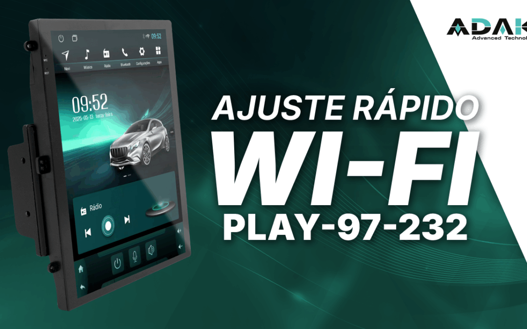 Configuração do Wifi – PLAY-97-232