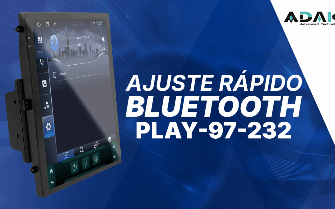 Configuração do Bluetooth – PLAY-97-232