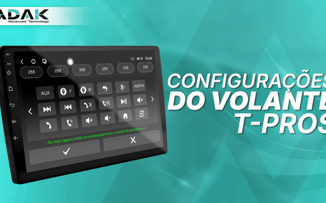 Configurações do de volante – T-PROS
