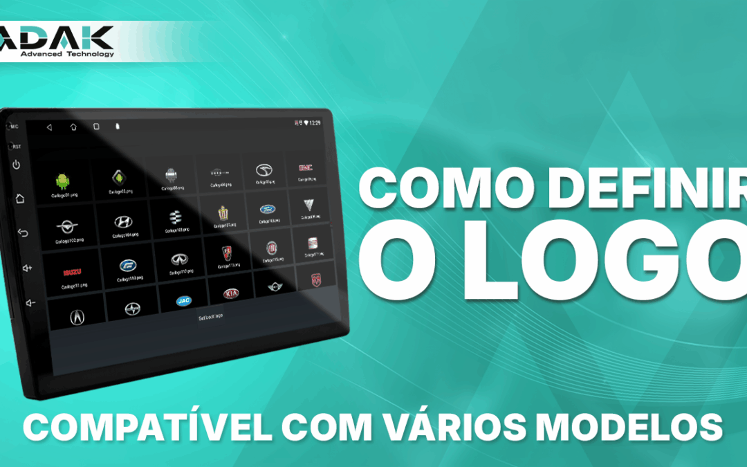 Como definir o logo em várias linhas Adak