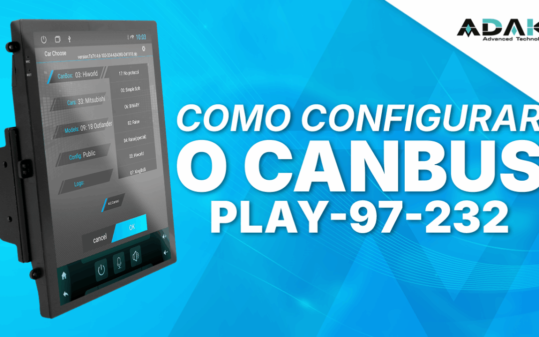 Configurando Canbus – PLAY-97-232