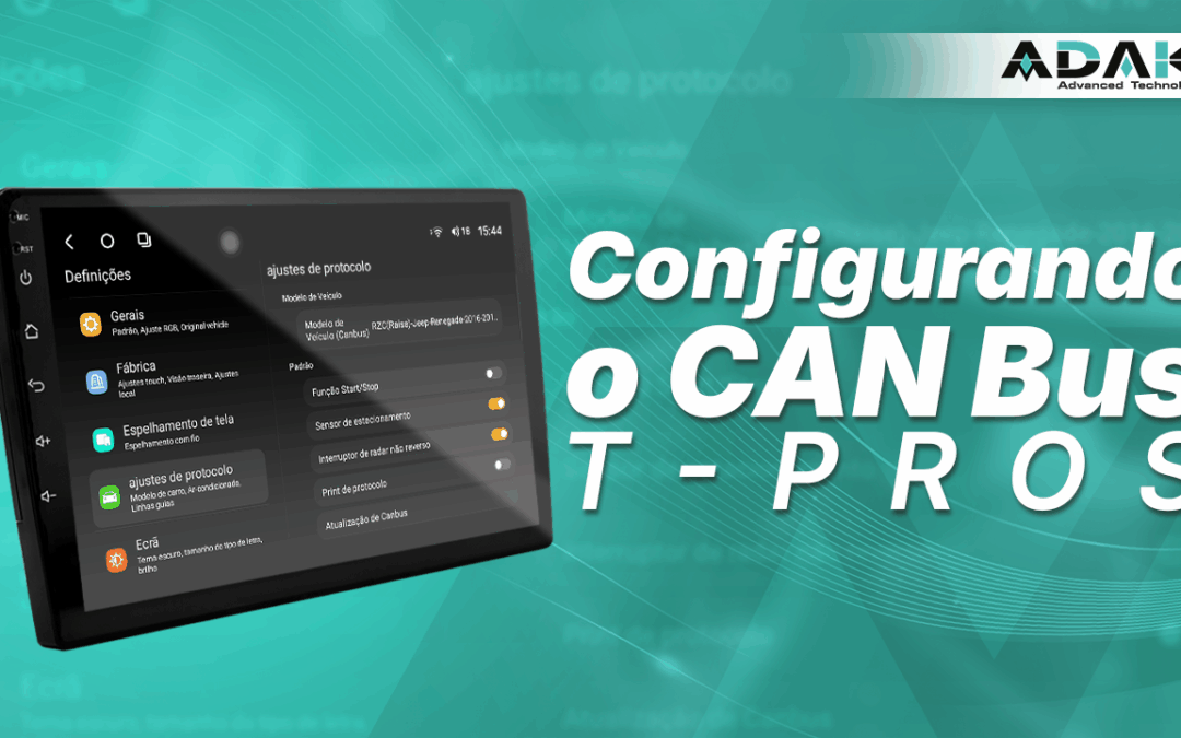 Como configurar o Can Bus – T-PROS
