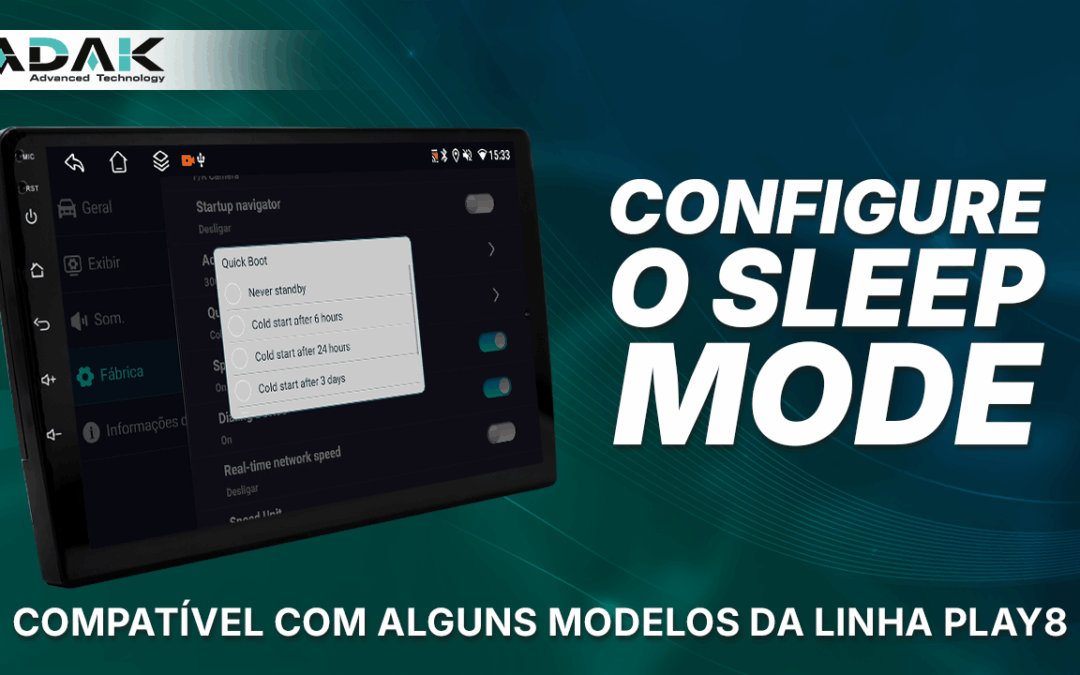 Configure o Sleep Mode do seu i-Cartablet
