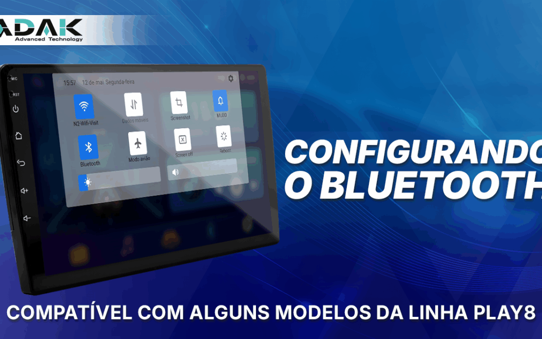 Configure o Bluetooth do seu i-Cartablet