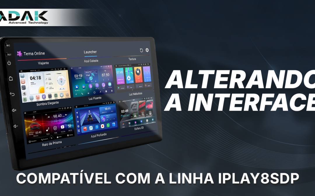 Como alterar a UI do sistema em tela de 9″