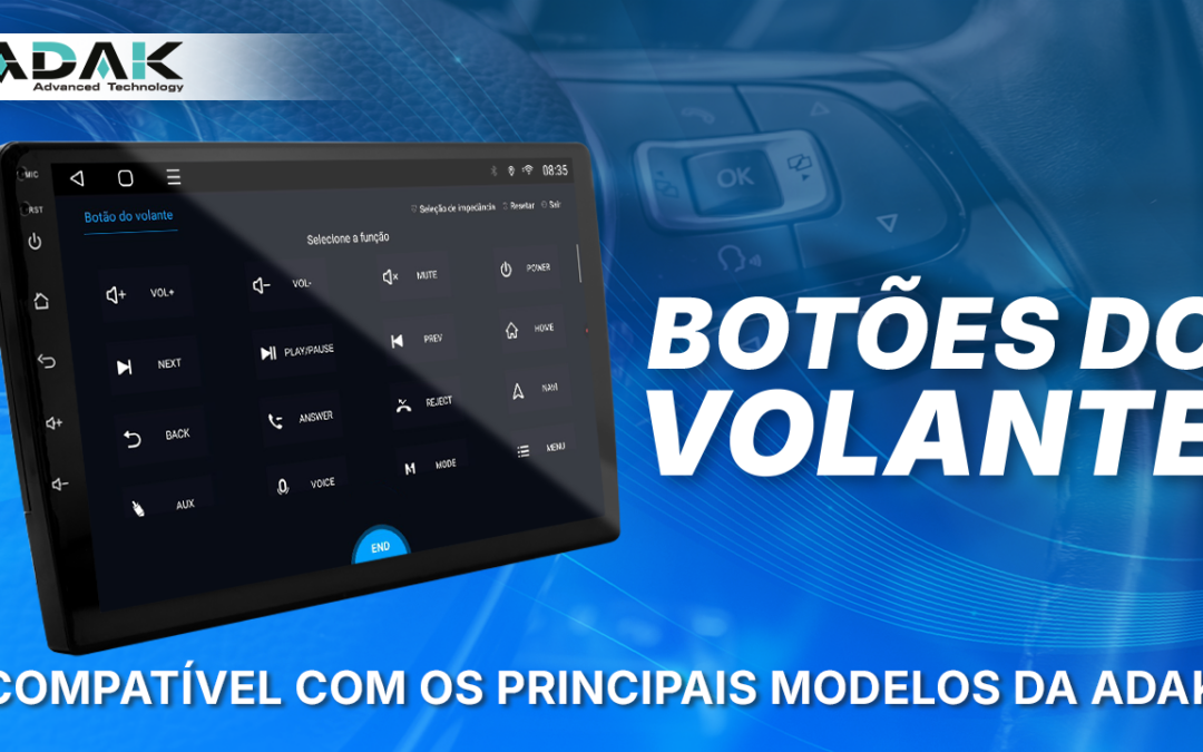 Configurando os botões do volante